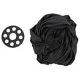 thumbnail image 4 of (2) Rockville RSC7B Black Tripod PA Speaker Stand Scrims Cloth 360 Degree Cover, 4 of 6