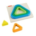thumbnail image 1 of Fisher-Price Mini Puzzle Arc-en-Ciel en Bois Triangle - Exclusivité Walmart, 1 of 6