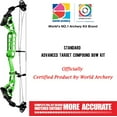 thumbnail image 2 of Sanlida Archery 37" Hero 10 Ⅱ Flagship Top of The Line Target Compound Bow Kit with Accessories for Competition&Professional Archers, 40-50&50-60Lbs, Draw Length 24"-31.5",Limited Life-time Warranty, 2 of 6