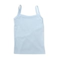 thumbnail image 2 of UACY Kid Girls Cotton Tank Tops Toddler Ribbed Sleeveless Tank Top Spaghetti Strap Soft Summer Casual Solid Undershirts (Blue, 7-8 Years), 2 of 7