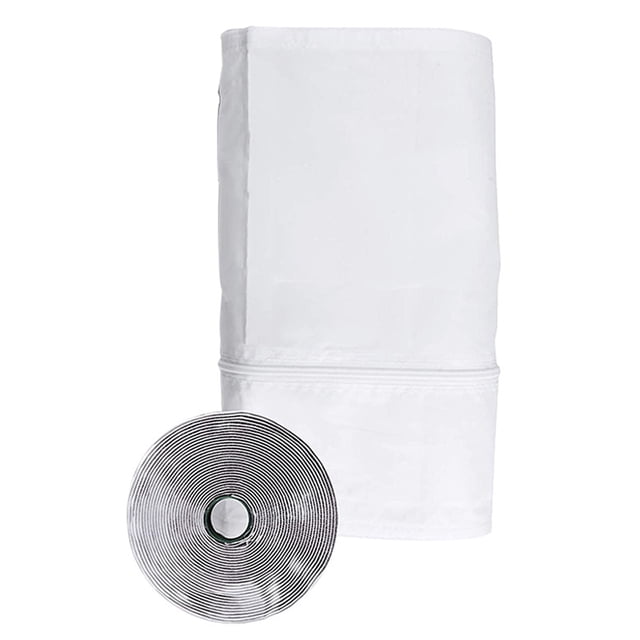 Bearachild Tira de sellado de ventana blanca, ideal para ventanas de doble hoja y para sellar mangueras de escape. Electrodomésticos 190 centímetros