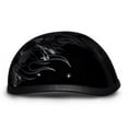 thumbnail image 7 of DAYTONA Novelty Skull Cap 1/2 Half Motorcycle Helmet 35 Styles NON DOT XS-XXL, 7 of 7