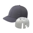 thumbnail image 2 of Gorra de béisbol con protección cómoda para la cabeza, ideal para talleres, fábricas y lugares de trabajo. Gris, 2 of 8