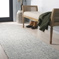 thumbnail image 2 of SAFAVIEH Martha Stewart Luther Solid Runner Rug, Blue/Ivory, 2'3" x 8', 2 of 10