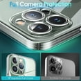 thumbnail image 3 of Crystal Clear Case for iPhone 13 Pro Max, [Not Yellowing] [Military Grade Drop Tested] Shockproof Protective Phone Case Soft Silicone Slim Cover with Camera Protection, 6.7 inch, Transparent, 3 of 9