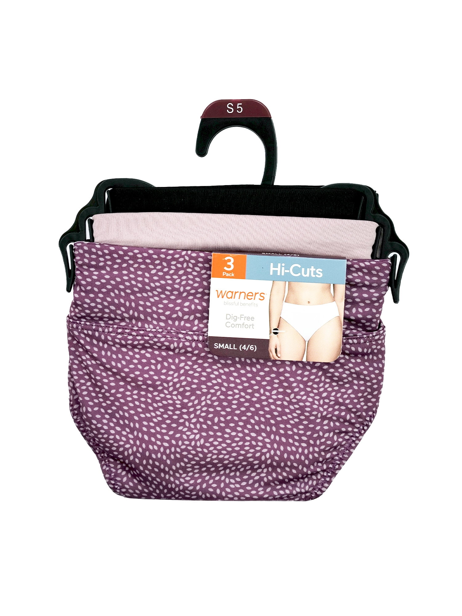 Warners® Blissful Benefits Women's Dig-Free Hi-Cut 3-Pack, Sizes S-3XL