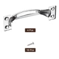 thumbnail image 3 of Tiradores de puerta, paquete de 4, tiradores de puerta de 5 pulgadas/119mm con tornillos para hardware de cajones, 3 of 6