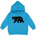 thumbnail image 2 of Inktastic California Black Bear Silhouette Toddler Hoodie, 2 of 4