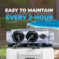 thumbnail image 7 of XtremepowerUS Above Ground Pool Salt Chlorine Generator Container w/ Timer & LED Panel, For 15,000 Gallon Pools, 7 of 7