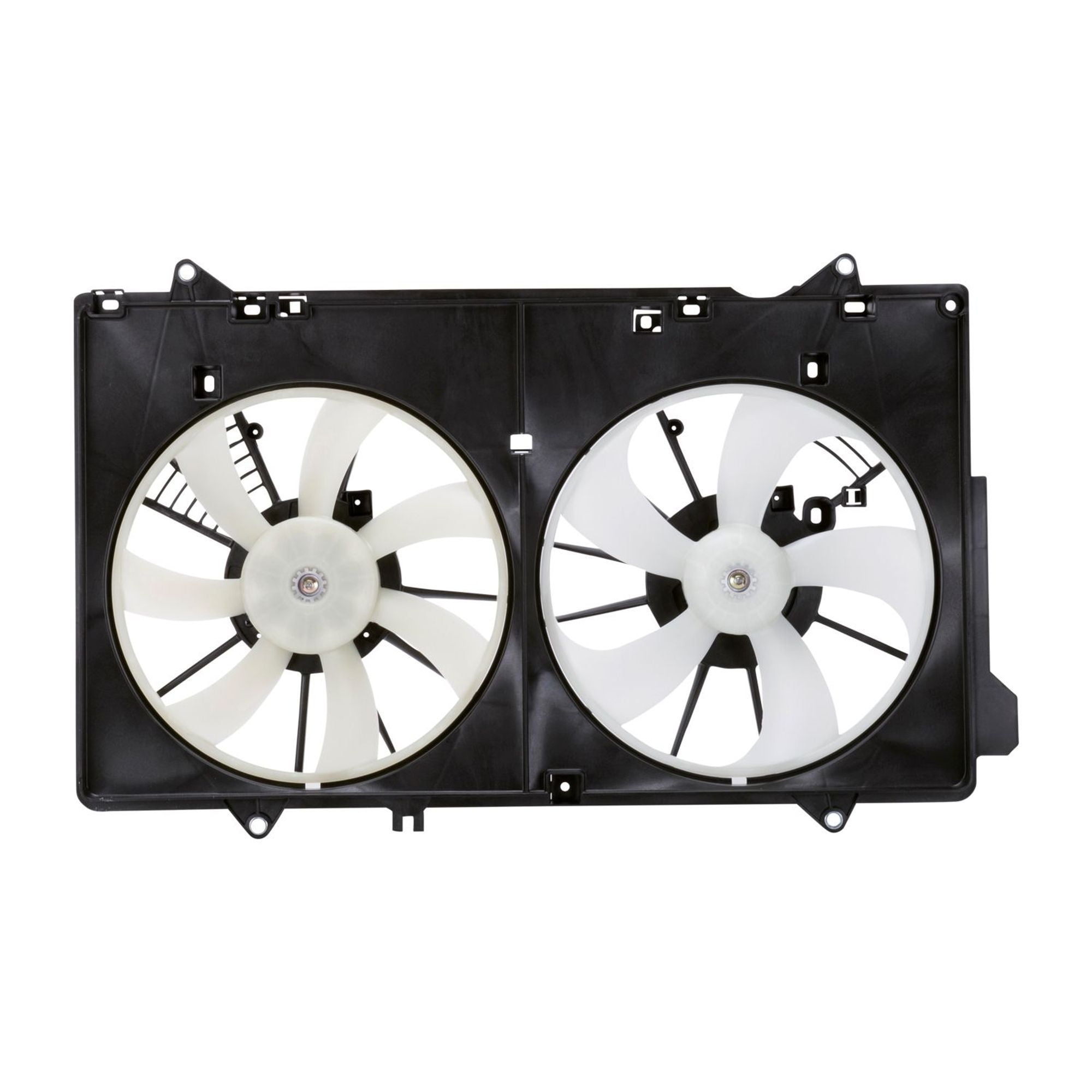TYC 623010 Dual Radiator and Condenser Fan Assembly for MA3115152 MZ66042A  bm Fits 2015 Mazda CX-5