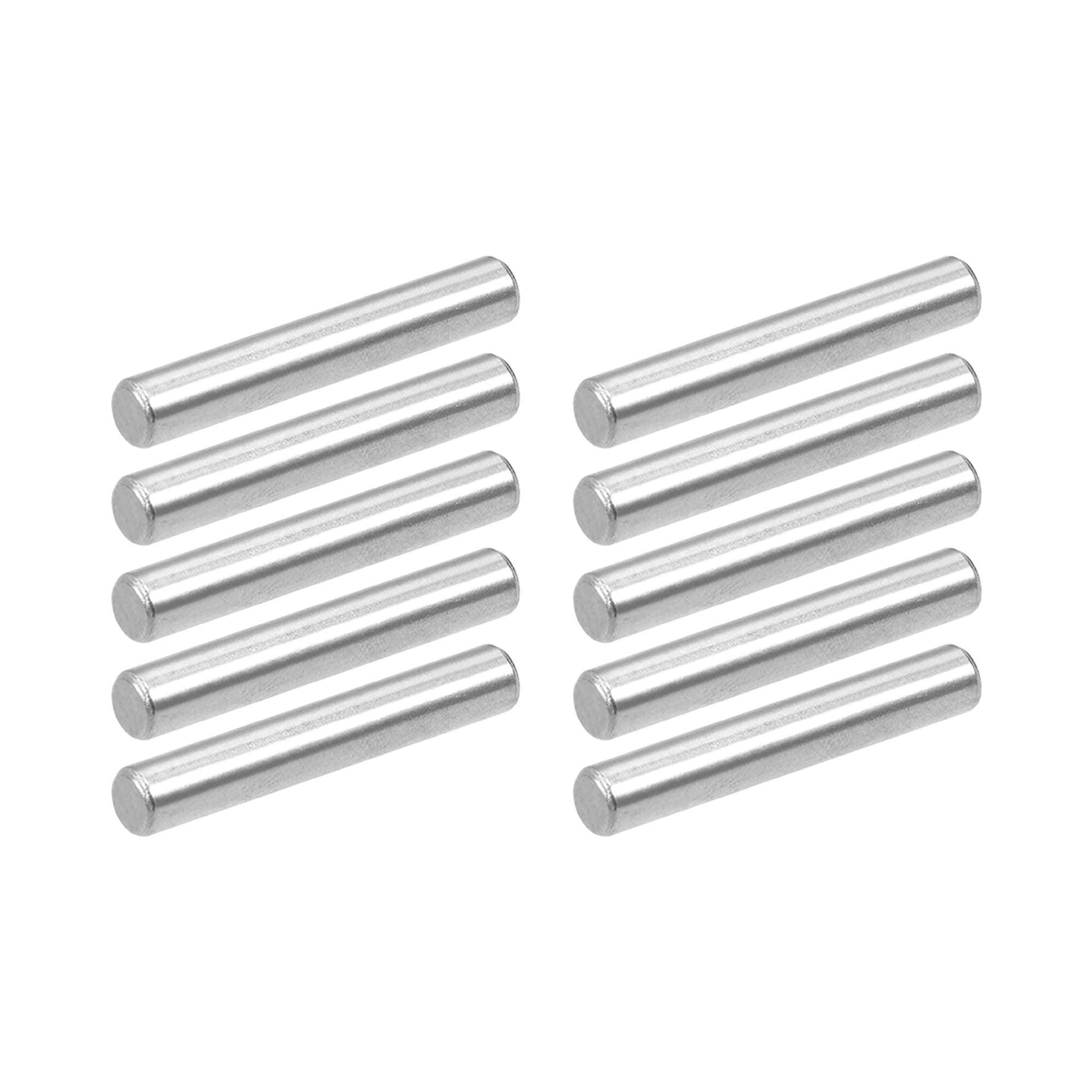 10Pcs 4mmx25mm Dowel Pin 304 Stainless Steel Wood Bunk Bed Dowel Pins