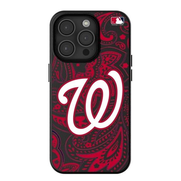 Keyscaper Washington Nationals Paisley iPhone Magnetic Bump Case