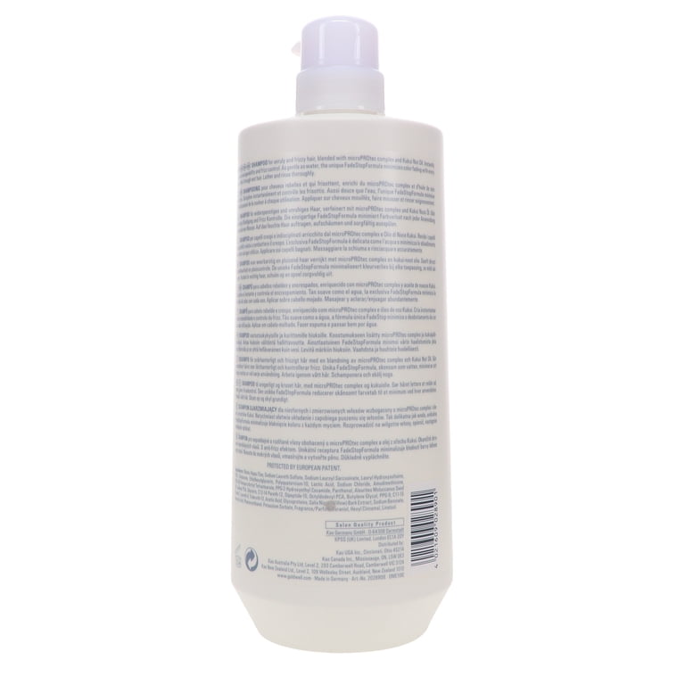 Goldwell Dualsenses Just Smooth Taming Shampoo, 33.8 oz, Frizz