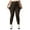Coffee, variant on High Waisted Tummy Control Compression Leggings for Women - Petite to Plus Size Womens Leggings Non See Through (Light Gray, S)