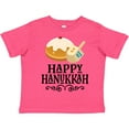 thumbnail image 3 of Inktastic Happy Hanukkah Dreidel Donut Boys or Girls Toddler T-Shirt, 3 of 5