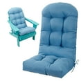 thumbnail image 2 of Adirondack Chair Cushion,  48 x 19.7 x 4.7 inch, Thickened Rocking Chair Cushion, Fade-Resistant & Waterproof (Light Blue, Set of 1), 2 of 8