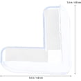 thumbnail image 2 of 20 Piezas Protectores de Esquinas, Bordes Transparentes de Seguridad, Protector de Mesa y Muebles con Adhesivo Fuerte, Kit de Protección Anticolisión, 2 of 4