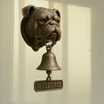 thumbnail image 3 of Billuyoard Timbre de bienvenida con diseño de animal divertido retro, diseño de dóberman, decoración para puerta de casa, material hecho a Decoración del hogar Buldog, 3 of 6