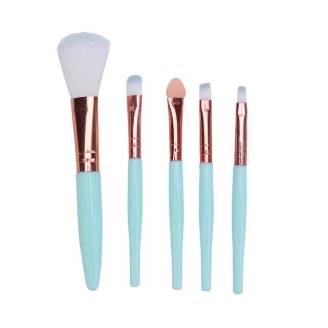 Ygjytge Juego De 5 Brochas De Maquillaje Para Ojos, Sombras De Ojos Portátiles, Bolígrafos De Belleza Para Cejas (Verde) Ygjytge Para estrenar