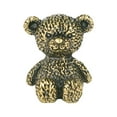 thumbnail image 1 of ColoMX Home Scene Layout Prop Desktop Brass Brass Oso Adorno Bear Forma Decoración, 1 of 8