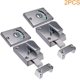 thumbnail image 5 of 2PCS Indicador de cerradura de puerta, Cerradura de baño de inodoro Cerradura de cromo vacante / comprometida Indicando DeadBolt Baño público Inodoro Cerradura de puerta de partición de privacida, 5 of 5