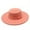 Pink, variant on TYGHBN Sun Hats Outdoor Leisure Large Brim Design Stylish Sun Hat Every Season Hats for Women Fashionable Dressy Mens Outdoors Hats Womens Adventure Hat Mens Floppy Hat Summer Womens Fedora outside