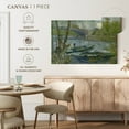 thumbnail image 5 of Elephant Stock Fishing In Spring Wall Art - Horizontal Canvas Wall Art - Living Room Wall Decor - Transportation Canvas - Blue And Green Decor By Vincent Van Gogh - 45" x 30", 5 of 8
