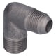 thumbnail image 1 of Codo de compresor de aire, codo de hierro fundido Conector de compresor de aire anticorrosión Piezas de compresor de aire Diseño exquisito, 1 of 8