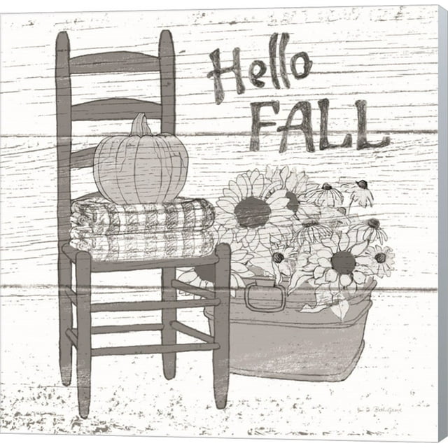 Fall Cabin III by Beth Grove, Canvas Wall Art