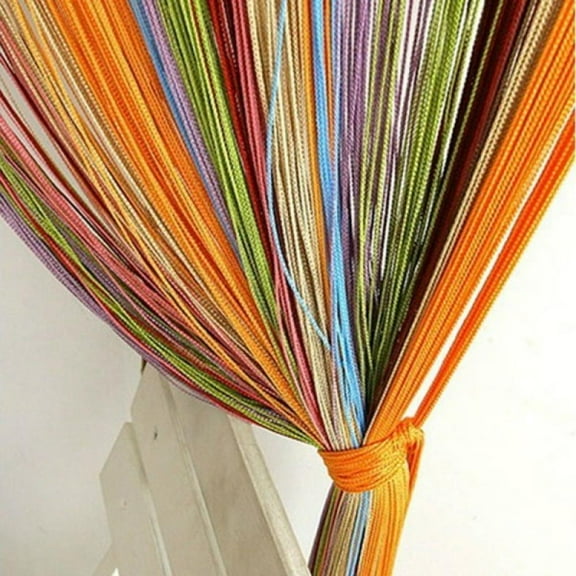 1*2m 7 Colors String Curtain for Window Door Fringe Panel Room Divider Drape Strip Tassel Curtains