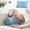 Blue, variant on VQPeo Thicken Inflatable Pillow Plush, Versatile Inflatable Pillow for Travel, Camp, & Bathtub – Ideal Lumbar & Camping Accessory