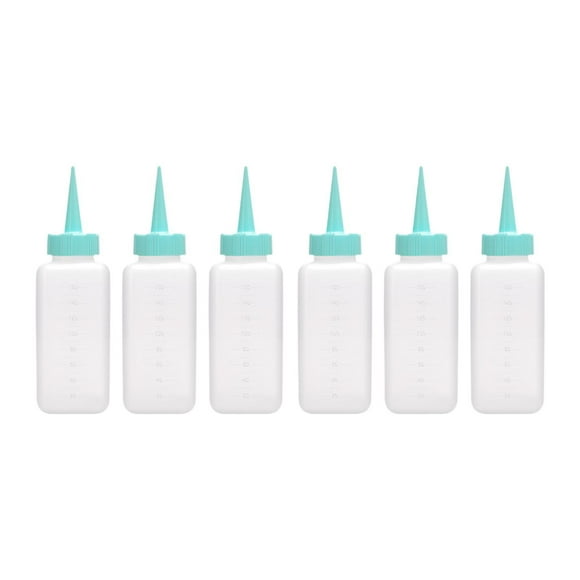 Aplicadores de tinte para el cabello Botella para teñir el cabello Suministros versátiles para peluqueros Pequeño