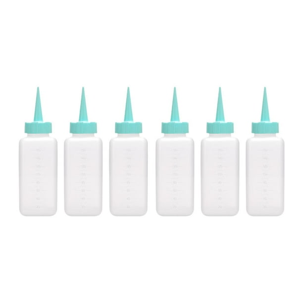 Botellas de tinte profesionales Botella para teñir el cabello con gradación Peluquería Estilismo Pequeño