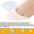 thumbnail image 5 of 3 Pairs Ballet Silicone Toe Caps Ballet Pointe Pads Toe Sleeves Tip Protector Half Full Toe Protection Protector, 5 of 5