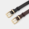 thumbnail image 3 of Spring new women's belt women's first layer cowhide decoration simple and versatile with jeans thin belt women's leather, 3 of 6