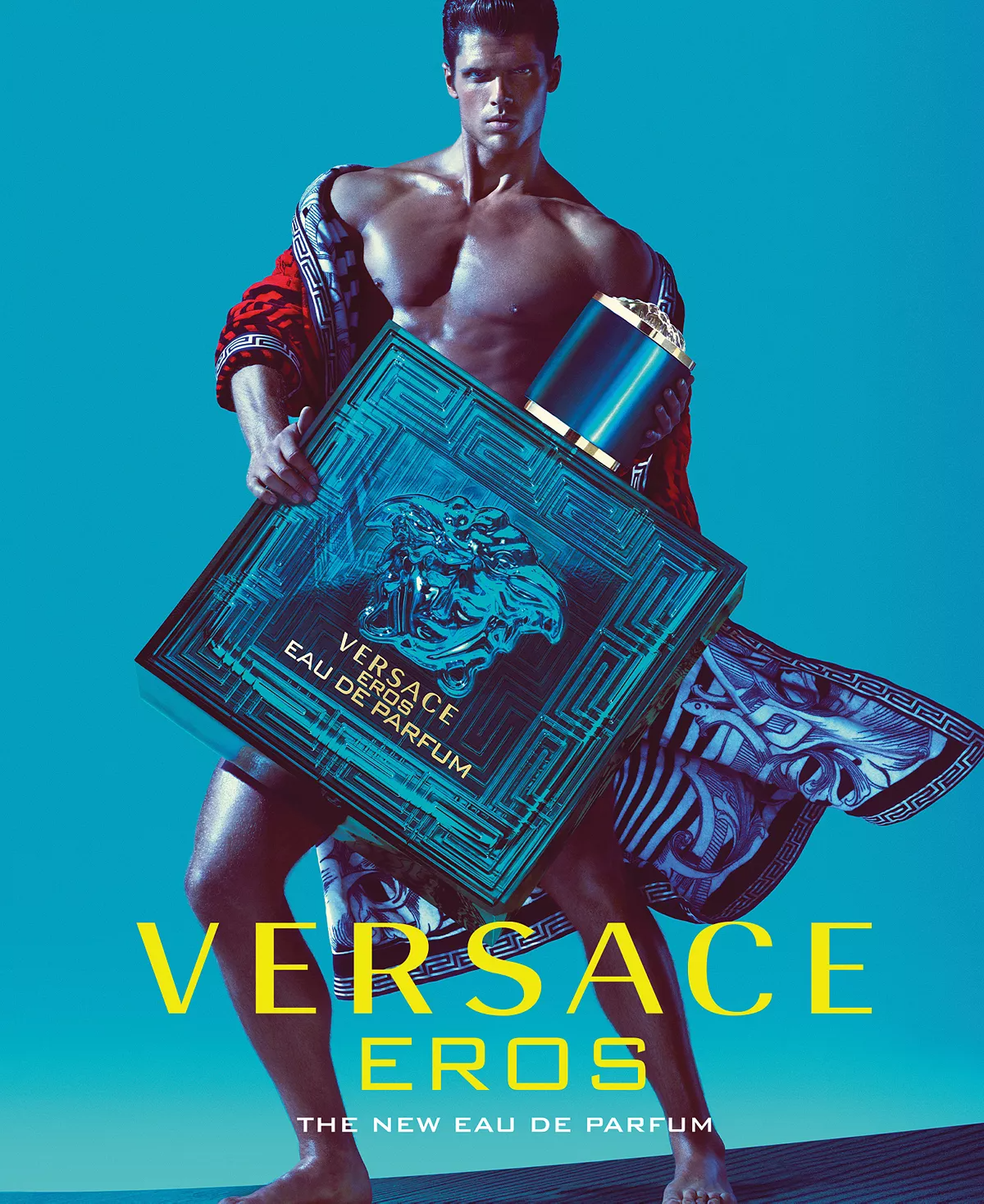Versace Eros Eau de Parfum, Cologne for Men, 6.7 oz - image 5 of 6
