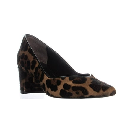- Womens Stuart Weitzman Pipeeveryday Medium Heel Pumps, Rum Bobcat Hair