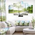 thumbnail image 1 of Paris Eiffel Towerat Sunny Morning - Landscape Canvas Art Print, 1 of 4