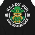 thumbnail image 3 of Garfield - Ready For Shenanigans  - Men's Jersey Tank Top, 3 of 5