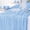 light blue, variant on SharkTRUE Artificial Decorative Green Plastic Grass Plants, 16 Inch Tall, Set of 6