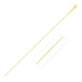 thumbnail image 1 of Double Extendable Cable Chain in 14k Yellow Gold (1.0mm) Size 18 inches, 1 of 2