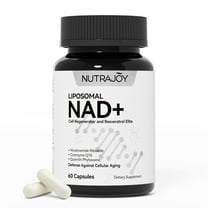 NAD Supplement with Resveratrol, CoQ10, Premium Liposomal NAD for Antioxidant & Cellular Energy and Anti-Aging Support - 60 Capsules