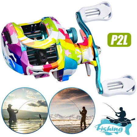 Yegsfteu Spinning Reel Max Drag Power Fishing Reel 7.2:1 Gear Ratio 5+1 BB 8KG for Bass Pike Fishing