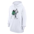 thumbnail image 2 of Women's G-III 4Her by Carl Banks  White Vancouver Canucks Hockey Girls Fleece Pullover Hoodie, 2 of 3
