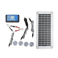 thumbnail image 4 of Kit de Controlador Impermeable de Panel Solar Monopolicristalino con Cable de Conexión Kit de Batería de Protección de Carga de 12V24V, 4 of 5
