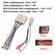 thumbnail image 3 of 70-5521 CocheEstereofónico CD Reproductor Cableado Arnés Cable Juego 2 Conector RCA, 3 of 7