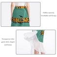 thumbnail image 2 of Halloween Stylish Chiffon Women's Summer Beach Dress with Polyester Straps, 2 of 6