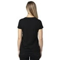 thumbnail image 2 of Ladies' Ultimate Short-Sleeve V-Neck T-Shirt - BLACK - S, 2 of 3