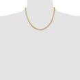 thumbnail image 5 of Avariah Diamonds Solid 14K Yellow Gold 3.9mm Franco with Fancy Lobster Lock Chain - 9" Bracelet, 5 of 8
