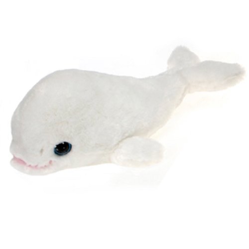 beluga whale plush large